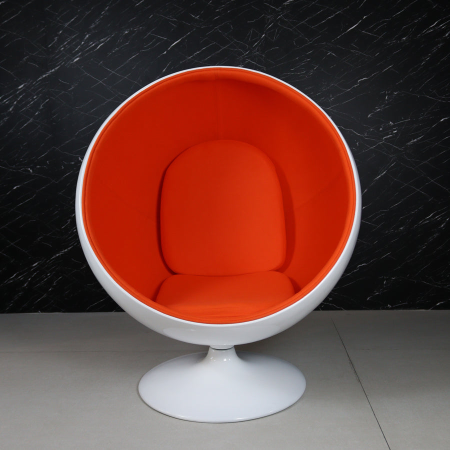 Dome Orange Pod Chair