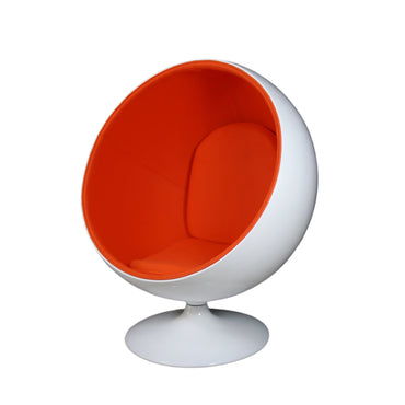 Dome Orange Pod Chair