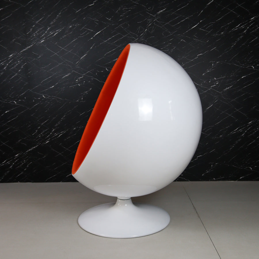 Dome Orange Pod Chair