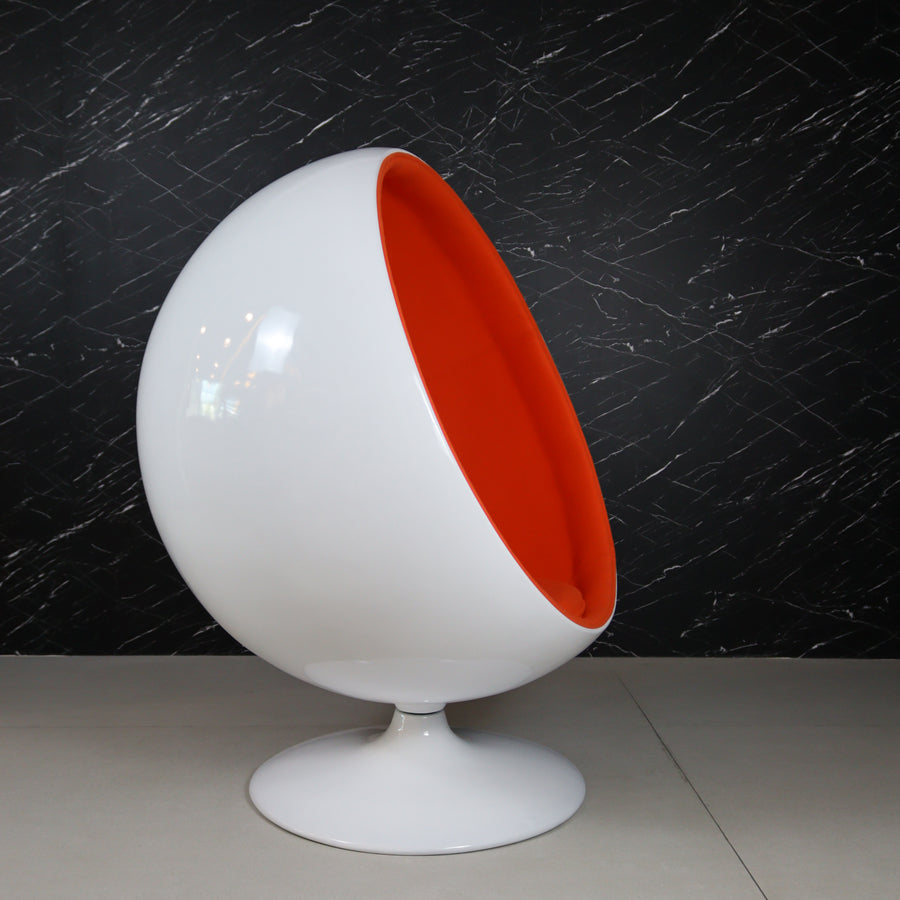Dome Orange Pod Chair