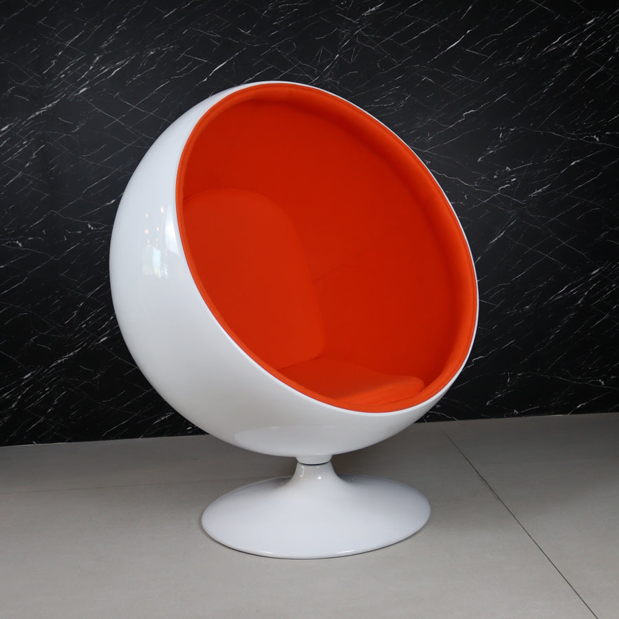 Dome Orange Pod Chair