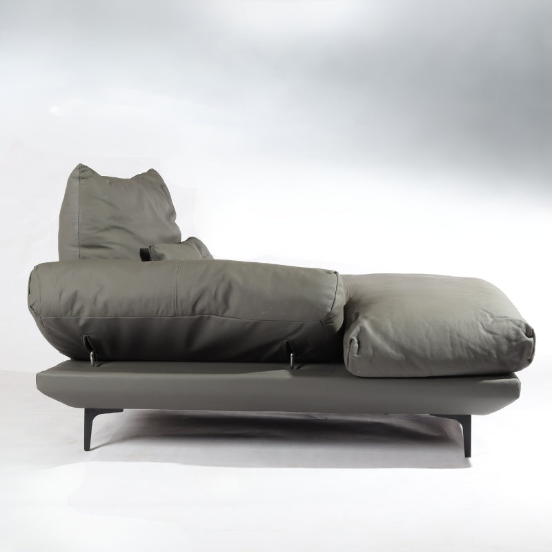 Aventi Grey L-Shaped Sofa