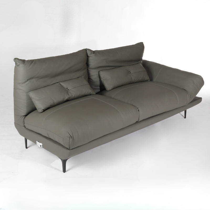 Aventi Grey L-Shaped Sofa