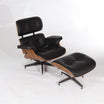 Lincoln Leather Chair & Footstool