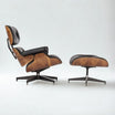 Lincoln Leather Chair & Footstool