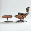 Lincoln Leather Chair & Footstool