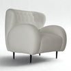 Eric Ivory Armchair (White)