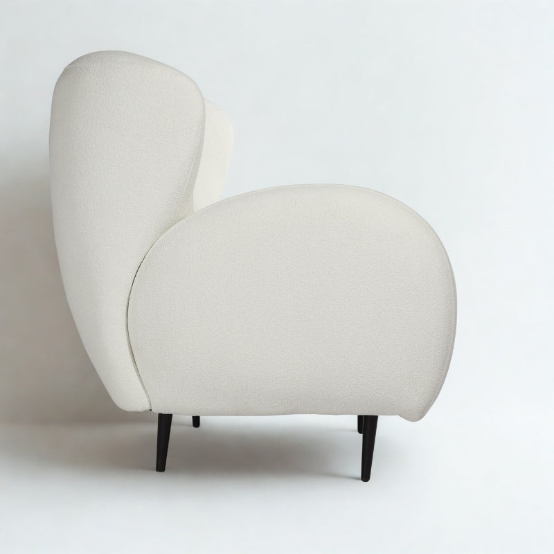 Eric Ivory Armchair (White)