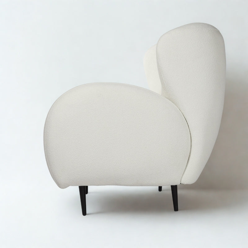 Eric Ivory Armchair (White)