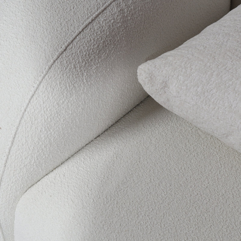 Eric Ivory Armchair (White)