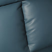 Dark Teal Corra Recliner Armchair with an Ottoman (3 positions)