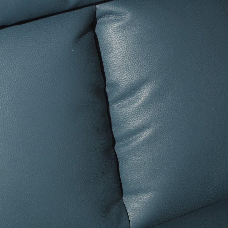 Dark Teal Corra Recliner Armchair with an Ottoman (3 positions)