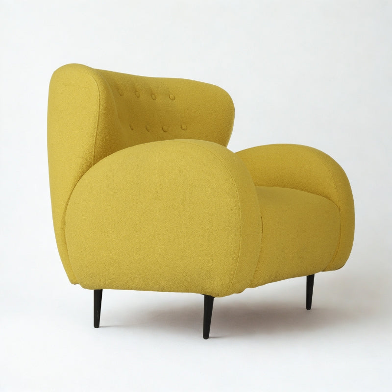 Eric Ivory Armchair (Yellow-Green)