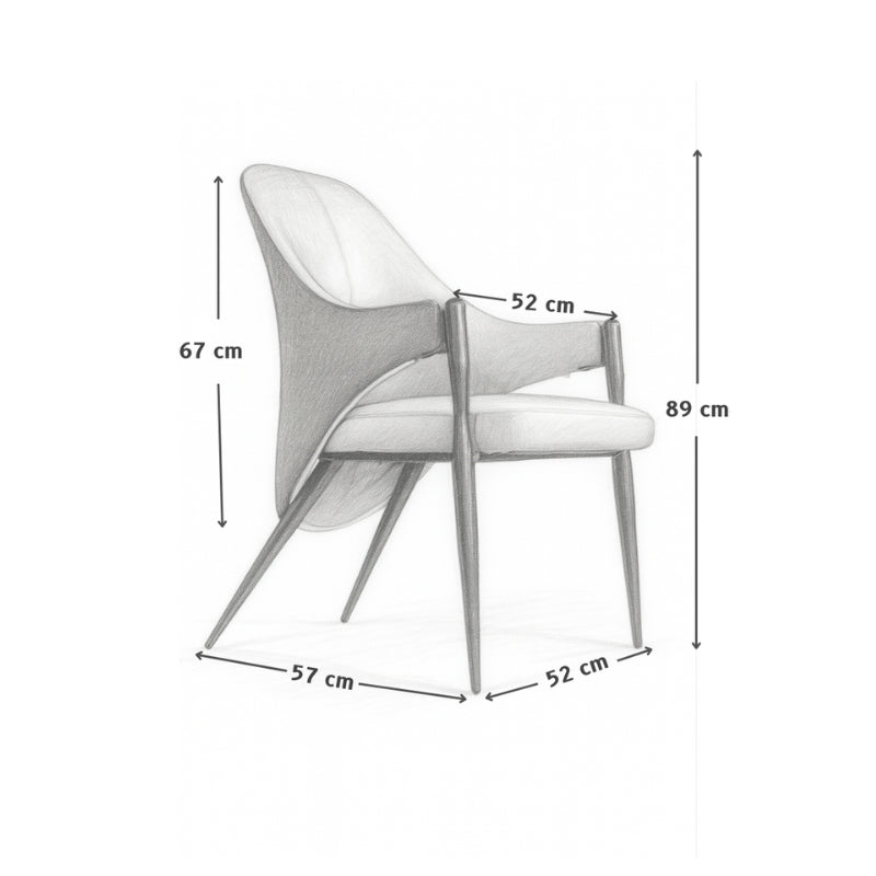 Korla Dining Chair (Green)