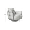 Baku Faux Leather Armchair