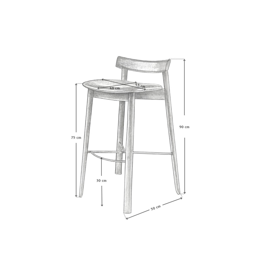 Fjord Barstool