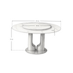 Ricordi Dining Table (d:135)