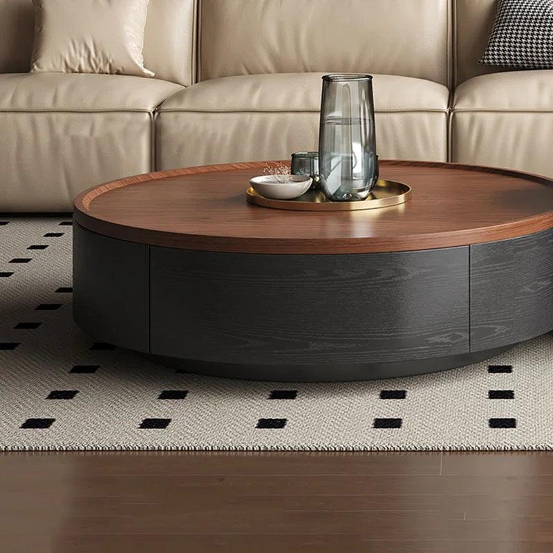 Lucius Coffee Table Set (Coffee Table+Side Table+Ottoman)