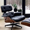 Lincoln Leather Chair & Footstool