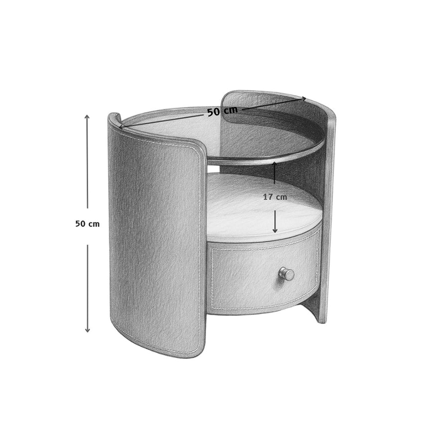 Dolce Bedside Table