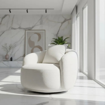 Columbo Armchair (White)