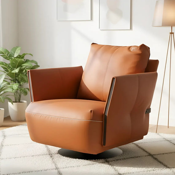 Baku Faux Leather Armchair