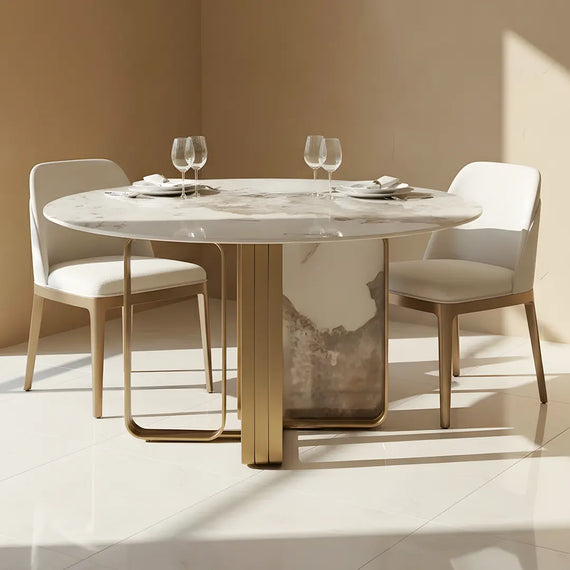 Cuero Dining Table (d:135 cm)