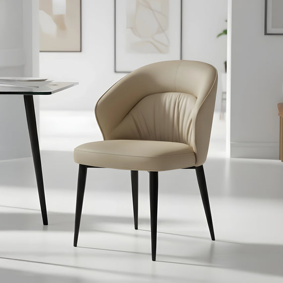 Gemma Creamy White Dining Chair
