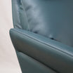 Dark Teal Corra Recliner Armchair with an Ottoman (3 positions)