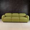 Hallie Sofa Set (B) in Green & White