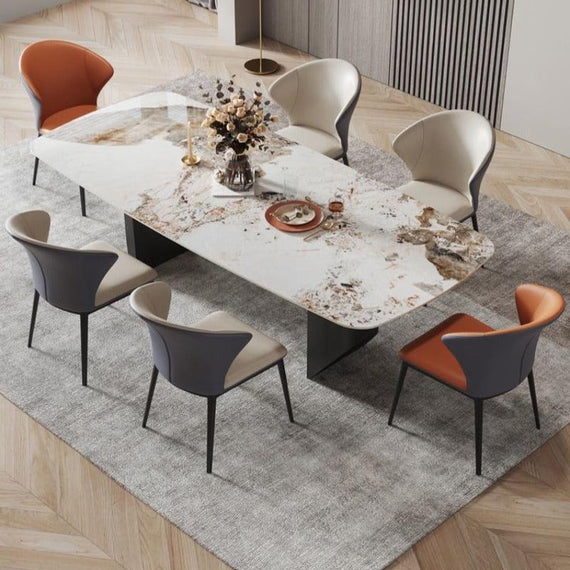 Asana Rock Plate Luxury Dining Table