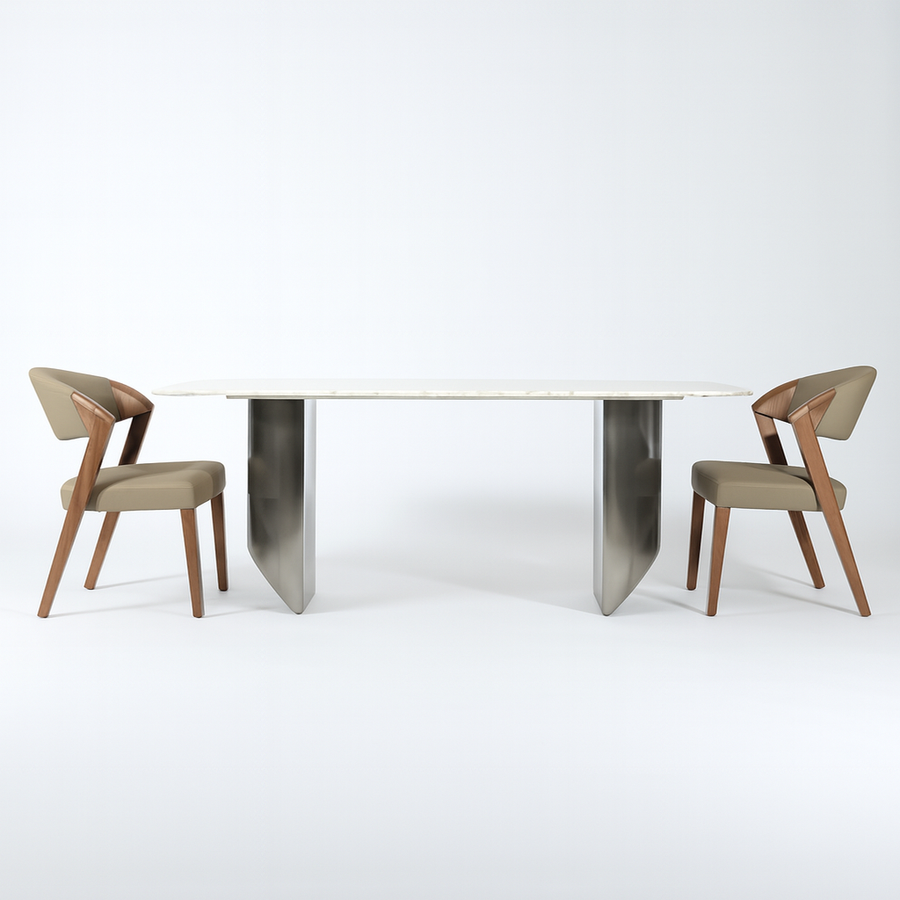 Asana Rock Plate Luxury Dining Table