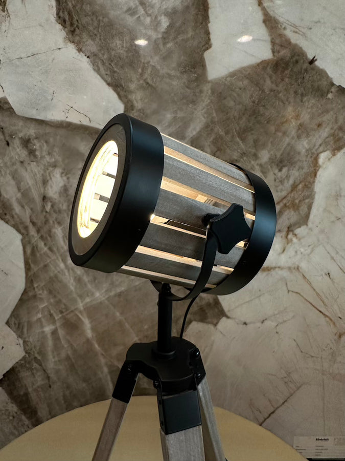 Triton Tripod Lamp Wooden