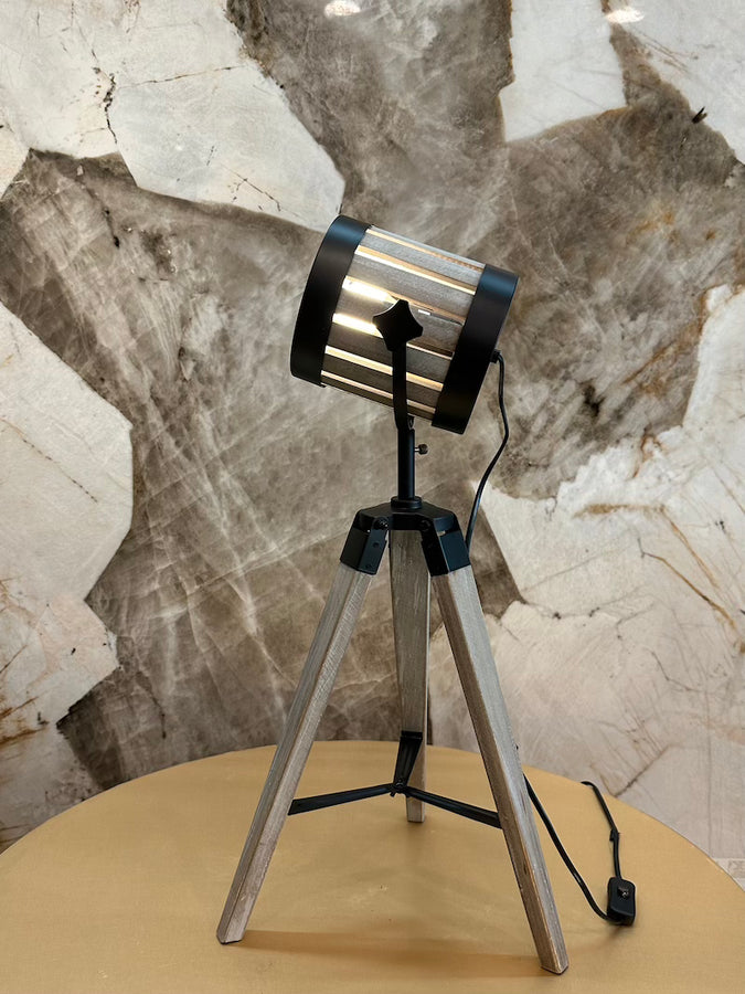 Triton Tripod Lamp Wooden