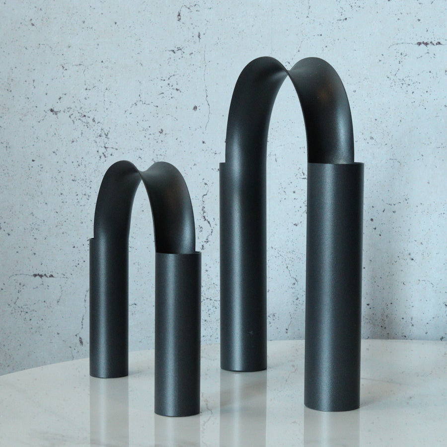 Dual Arch Candle Holder