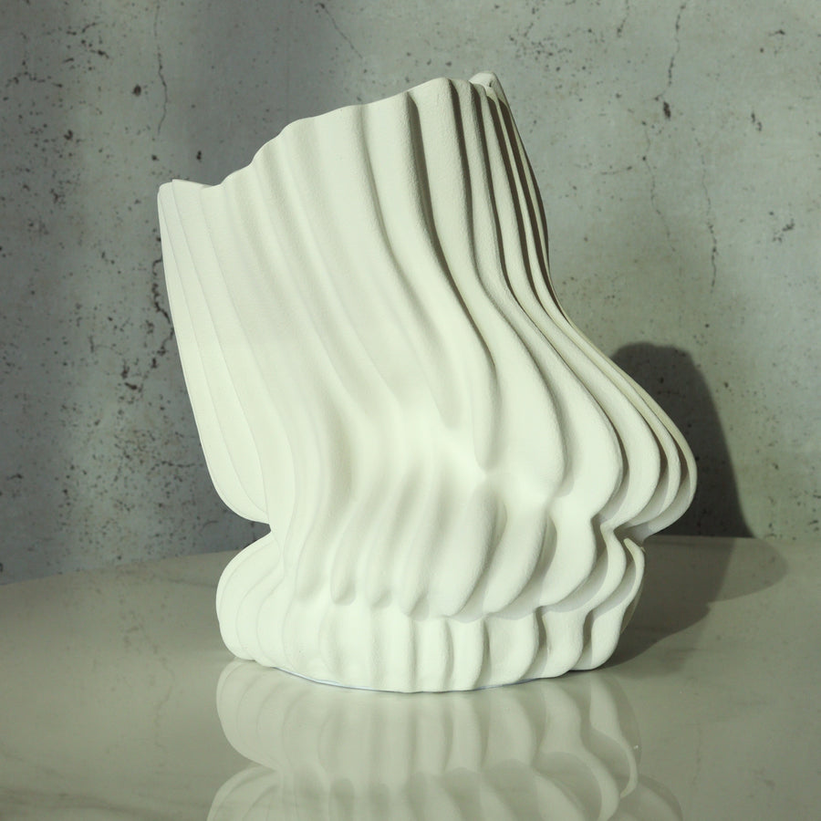 Waveform Sculpt Vase