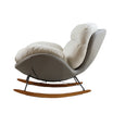 Marlin Rocking Chair (White& Grey)