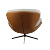 Marlin Tub Chair (Cream & Brown)