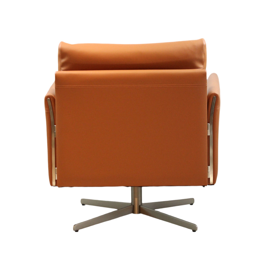 Munich Leather Hinge Chair