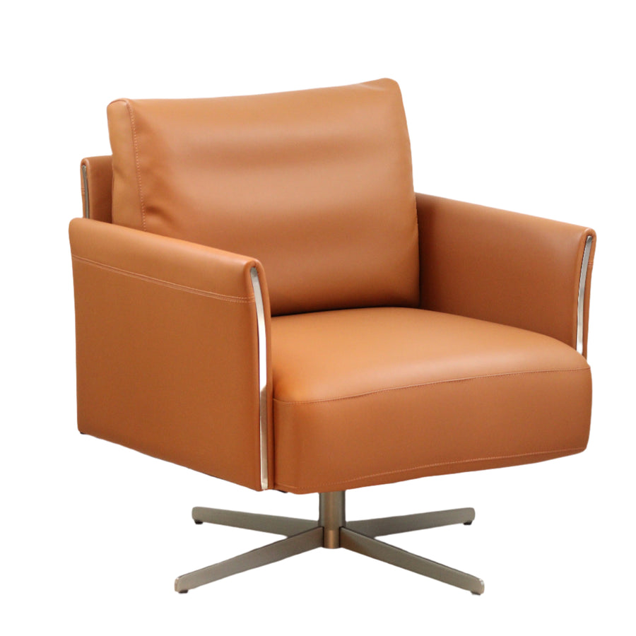 Munich Leather Hinge Chair