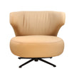 Capri Leather Swivel Chair