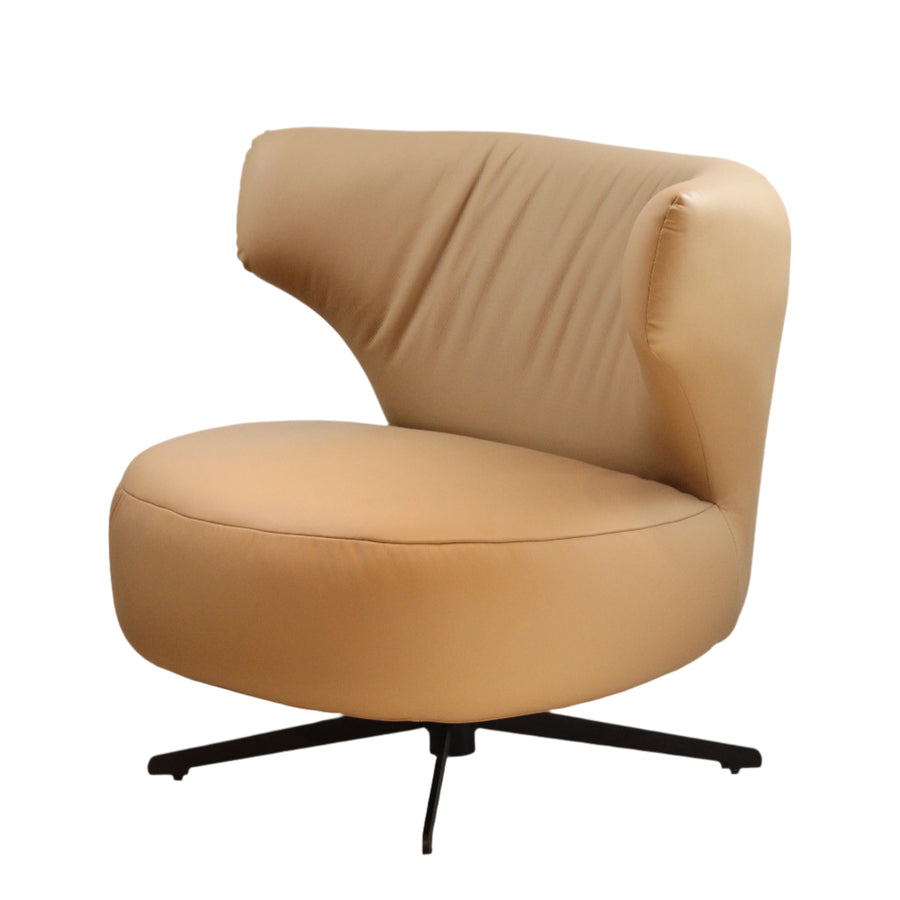 Capri Leather Swivel Chair