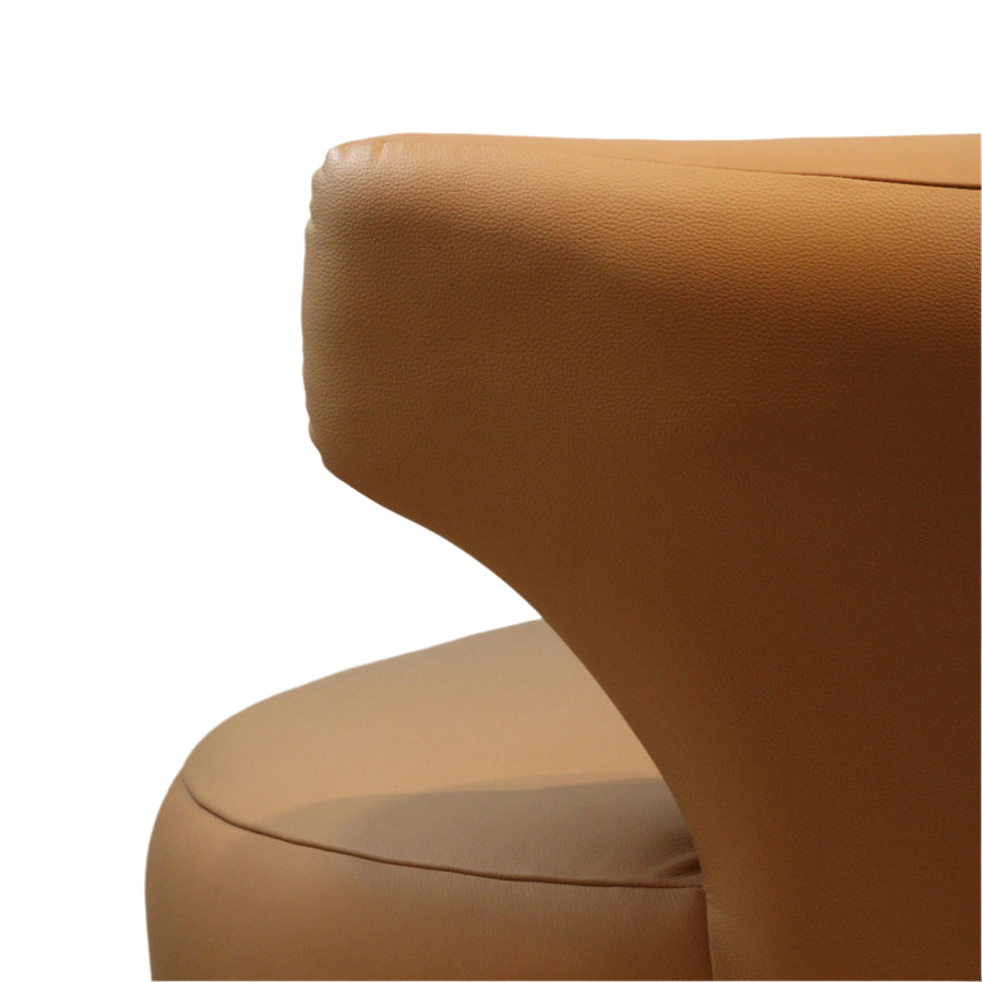 Capri Leather Swivel Chair