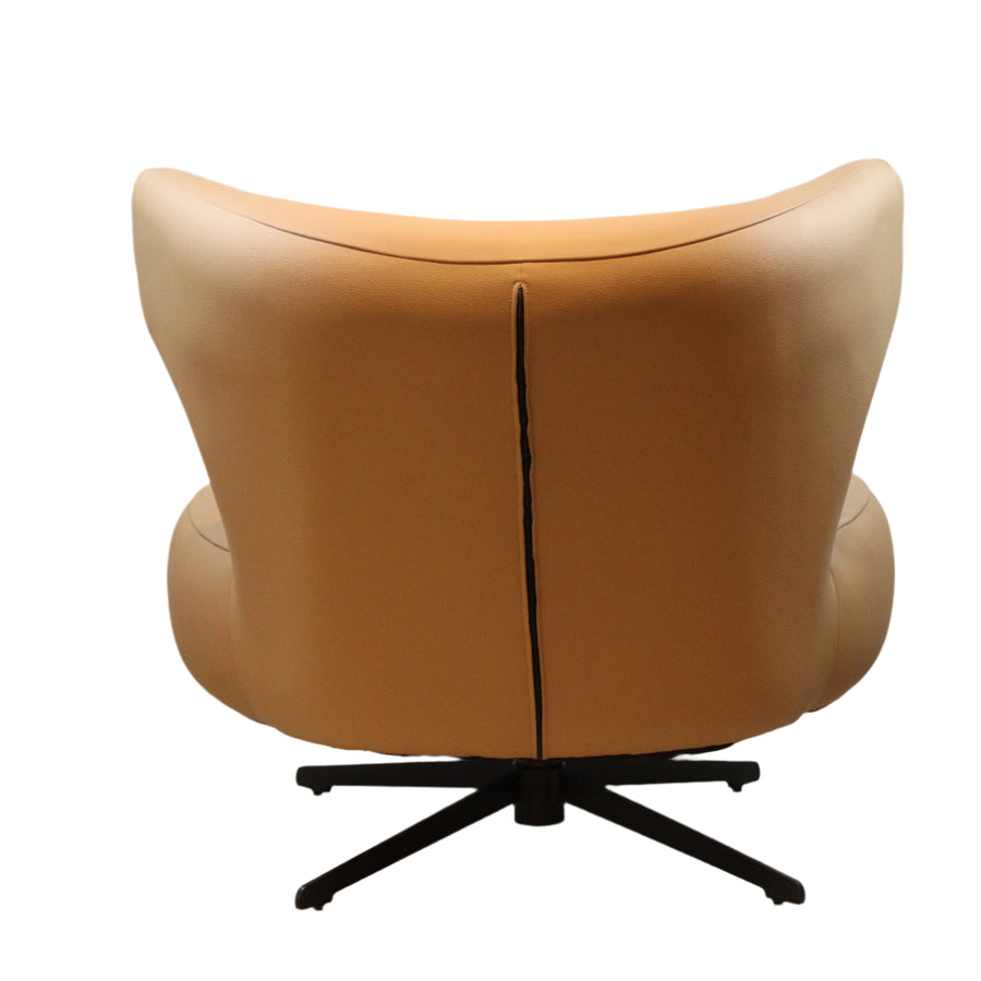 Capri Leather Swivel Chair