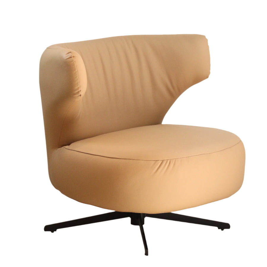 Capri Leather Swivel Chair