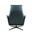 Dark Teal Corra Recliner Armchair with an Ottoman (3 positions)