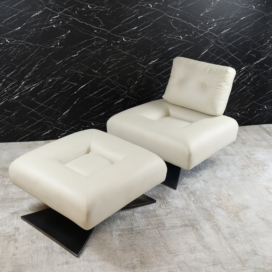 York Lounge Chair (Chair+Ottoman)