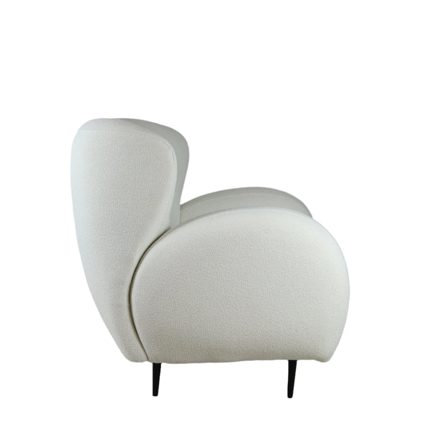 Eric Ivory Armchair (White)