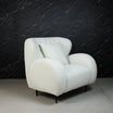 Eric Ivory Armchair (White)