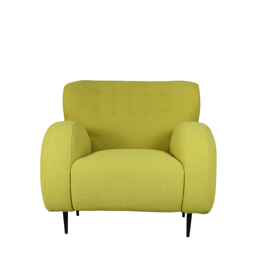 Eric Ivory Armchair (Yellow-Green)